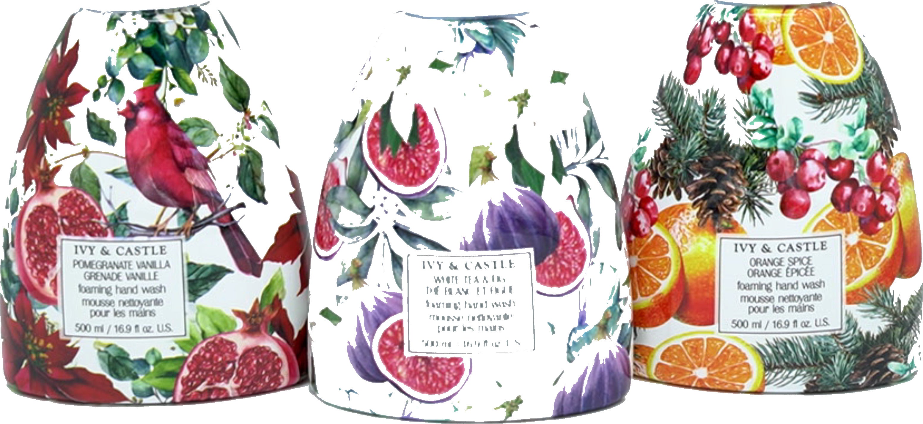 Ivy & Castle Foaming Hand Wash 500mL Assortment