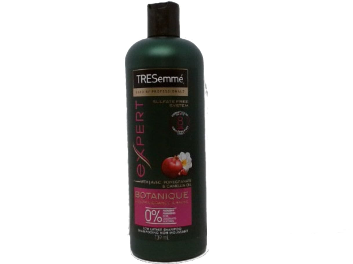 Low Lather Shampoo w/Pomegranate & Camellia Oil 739mL Botanique Tresemme - Brantford Surplus