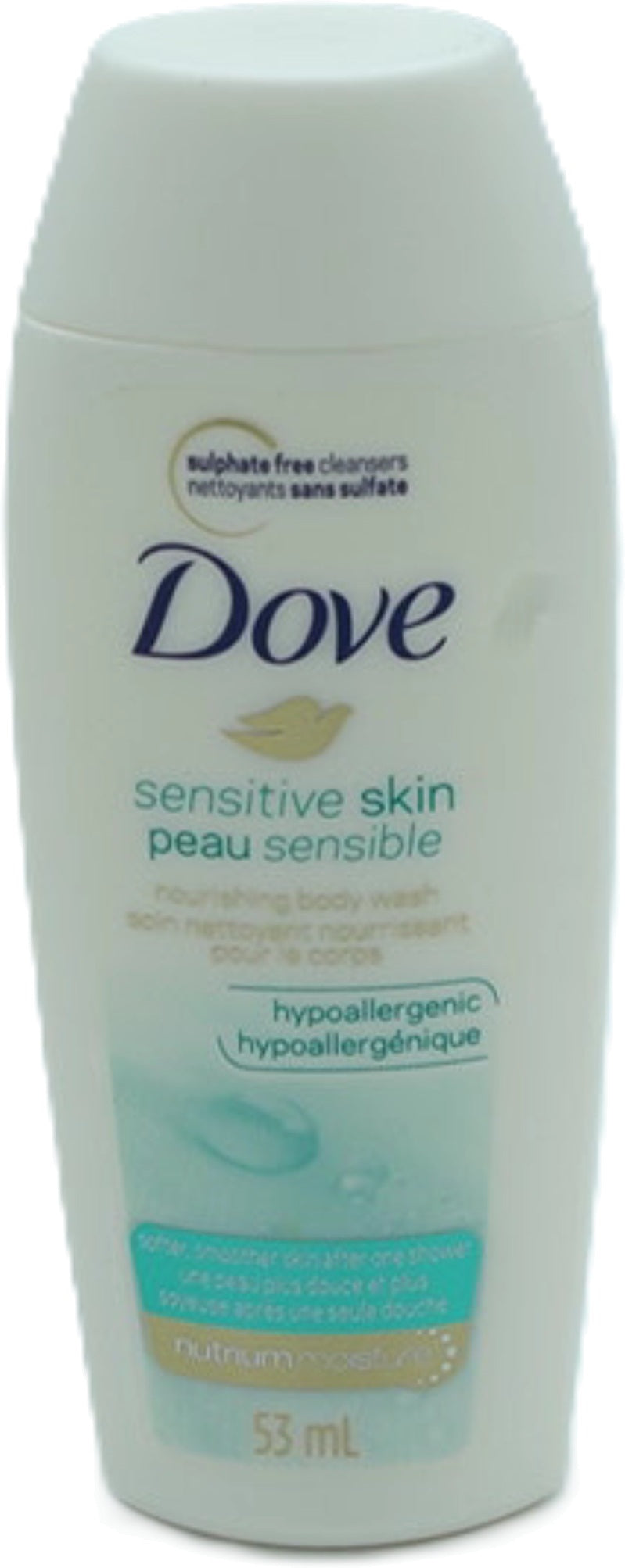 Dove Sensitive Skin Nourishing Body Wash 53mL