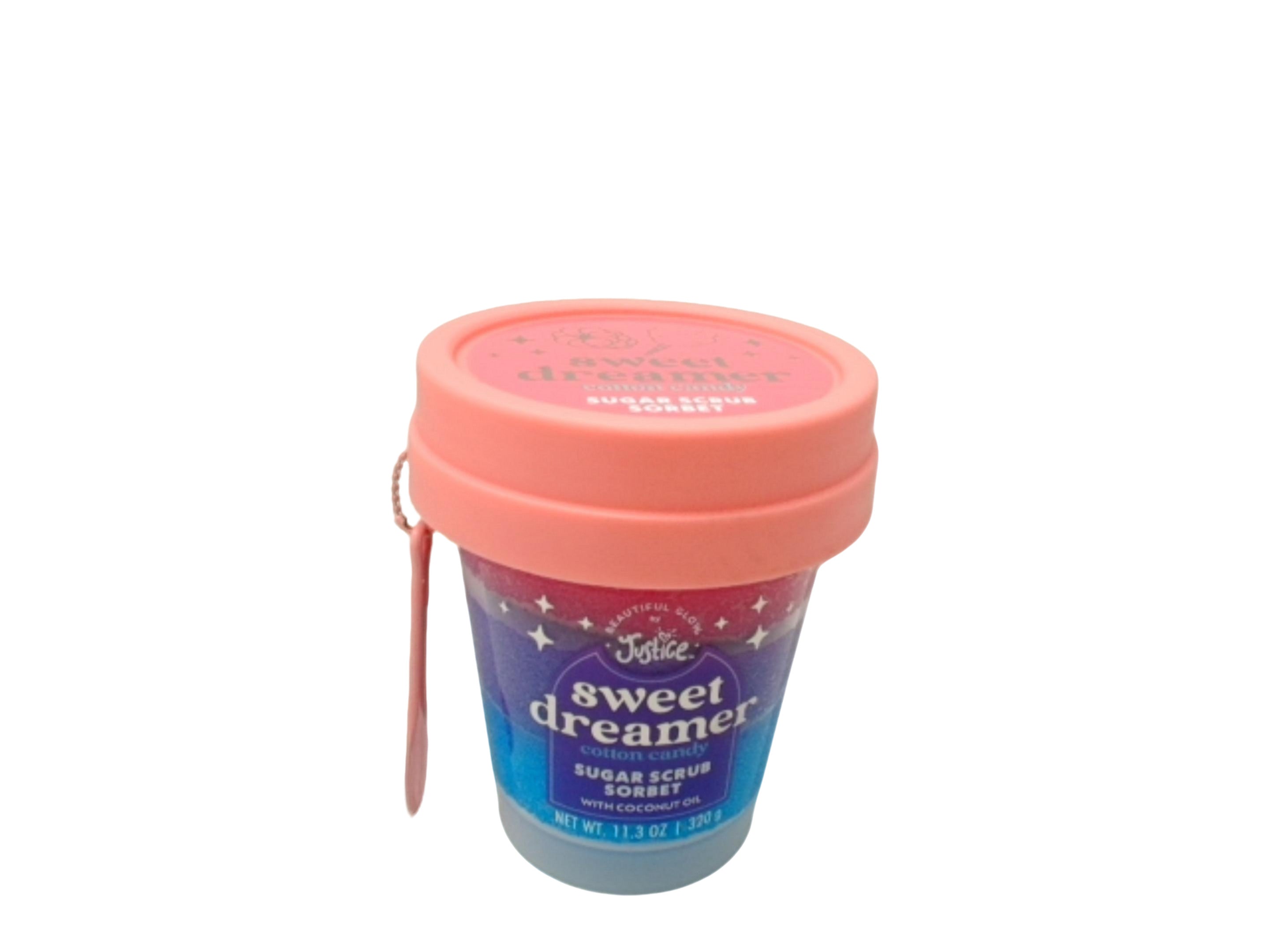 Coconut Oil Sugar Scrub Sorbet - Sweet Dreamer Exfoliant 320g