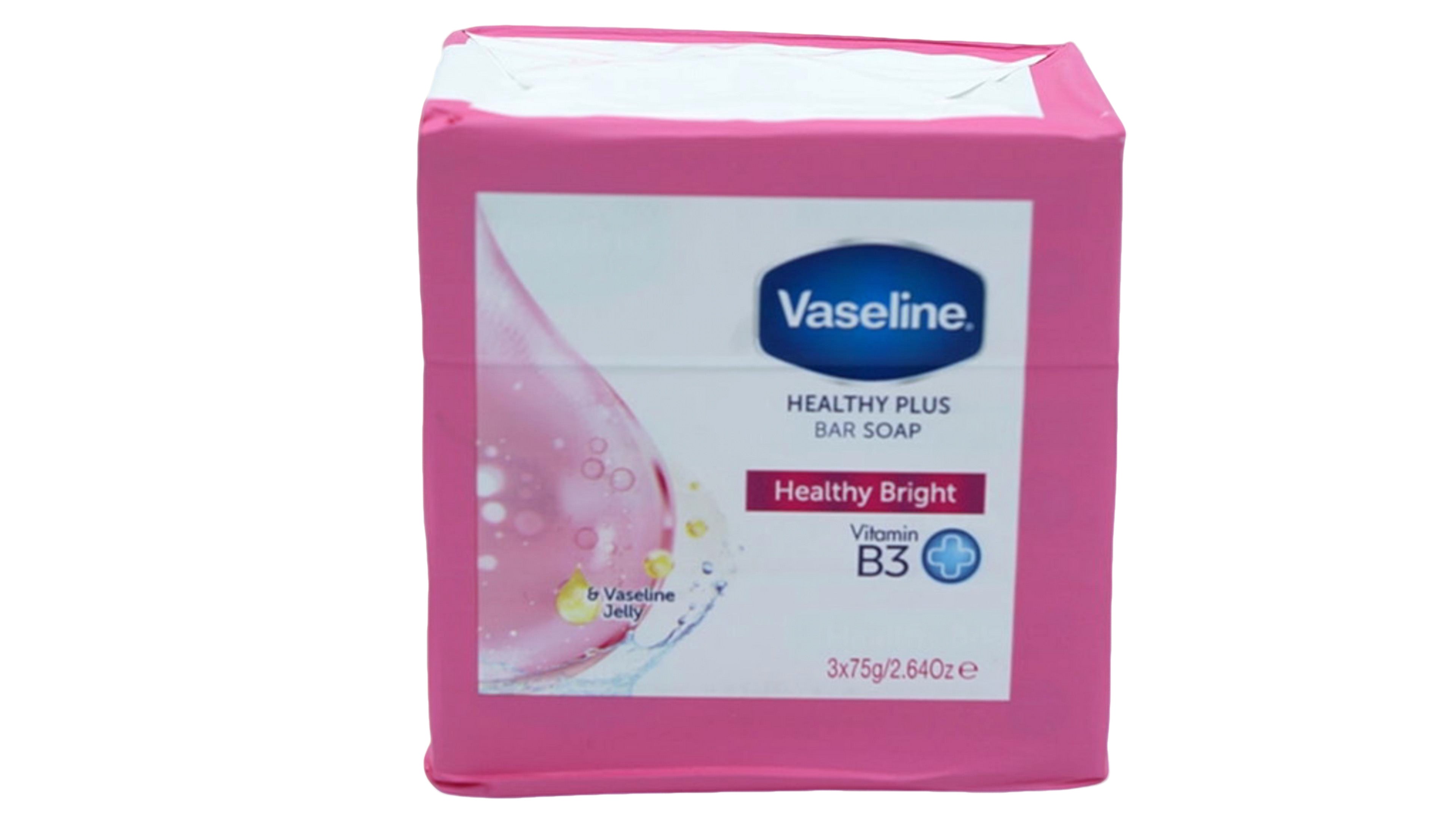 Vaseline Healthy Bright Bar Soap 3x75g