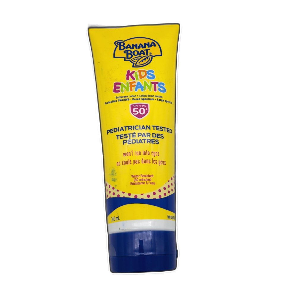 Kids Sunscreen Lotion SPF 50 240mL Banana Boat - Sold