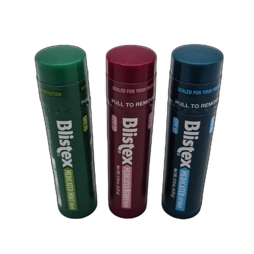 Blistex Medicated Lip Balm Assorted pocket-sized tubes