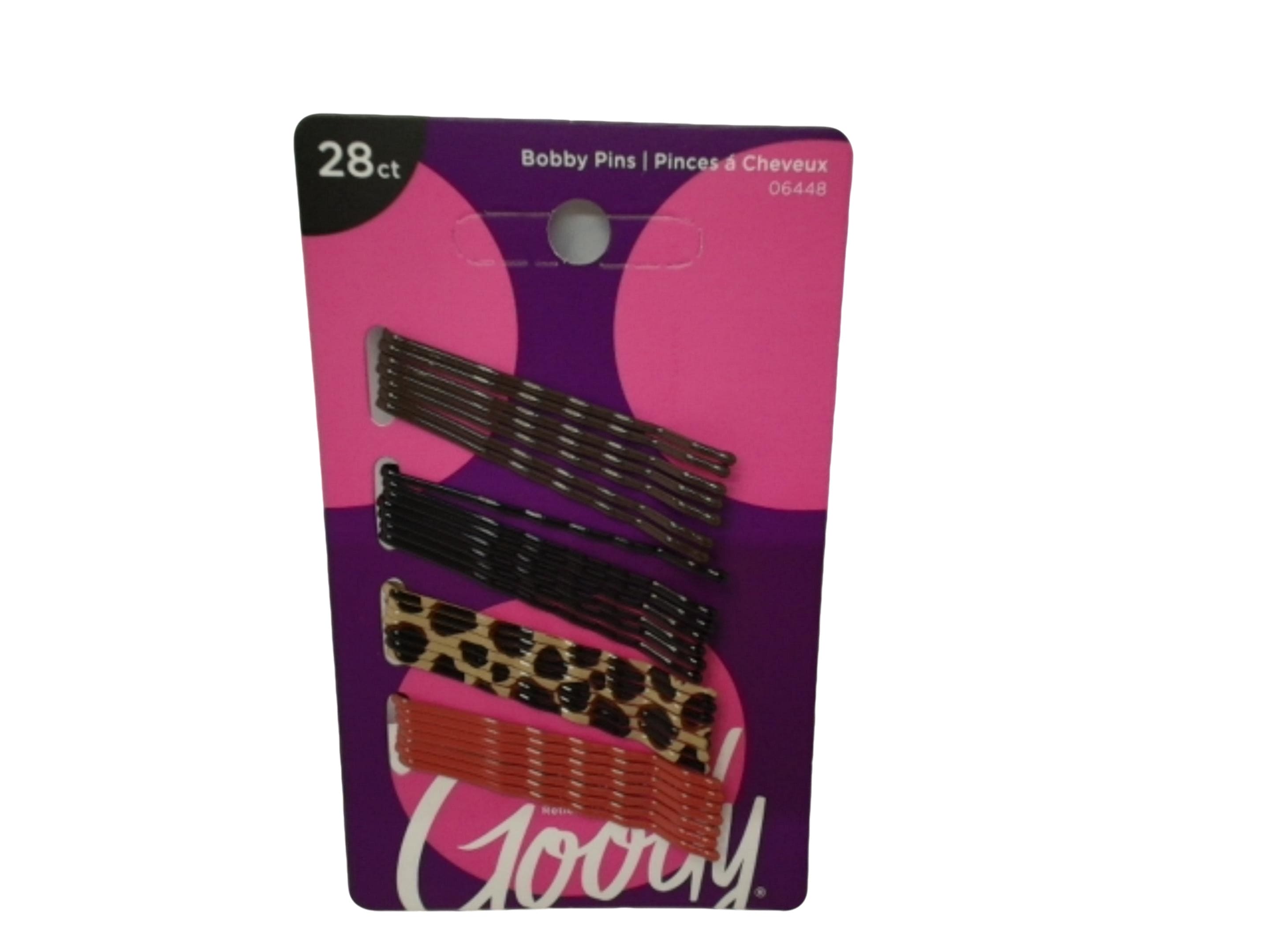 Bobby Pins 28pk. Animal Print Ass't Goody - Brantford Surplus