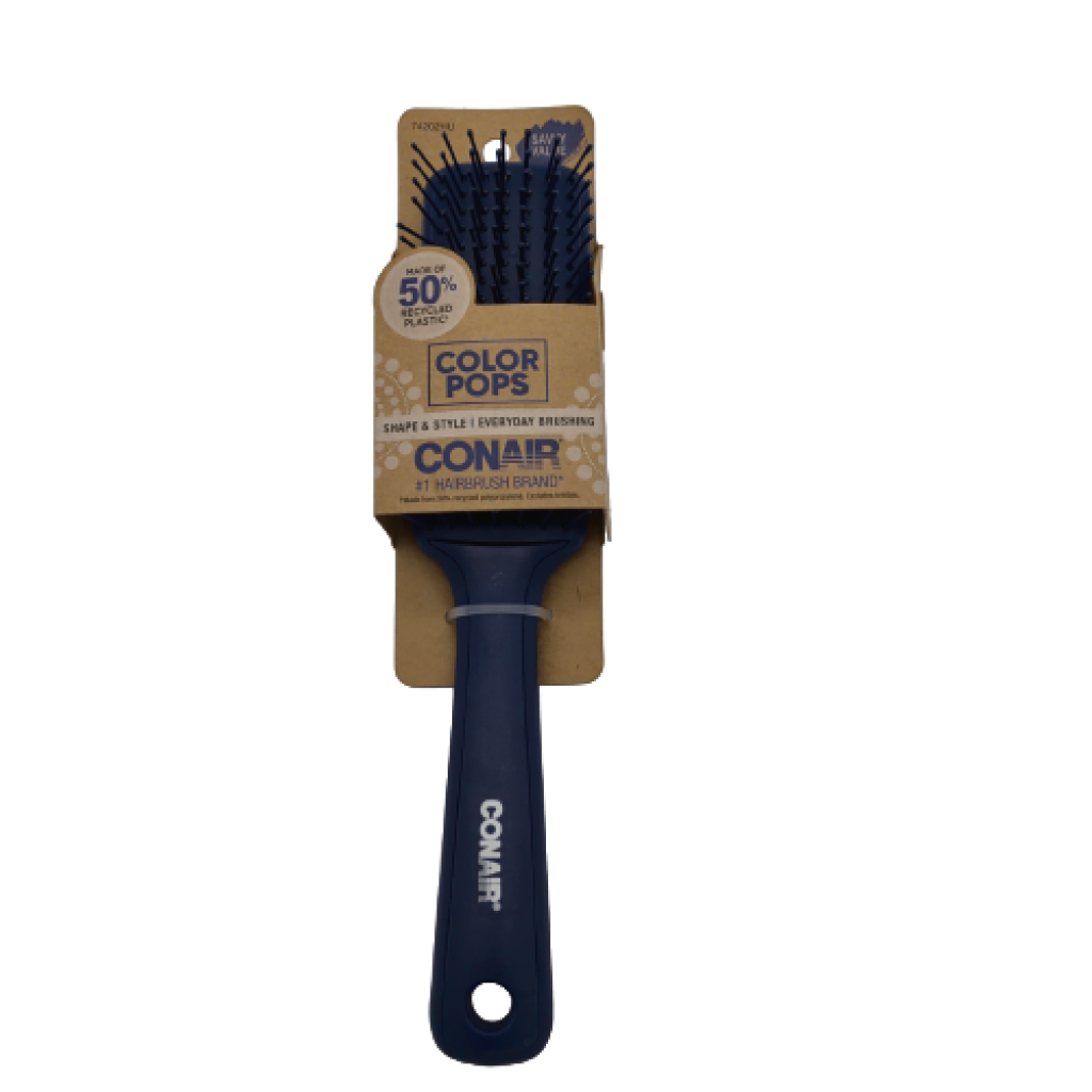Conair Color Pops Savvy Blue Hair Brush