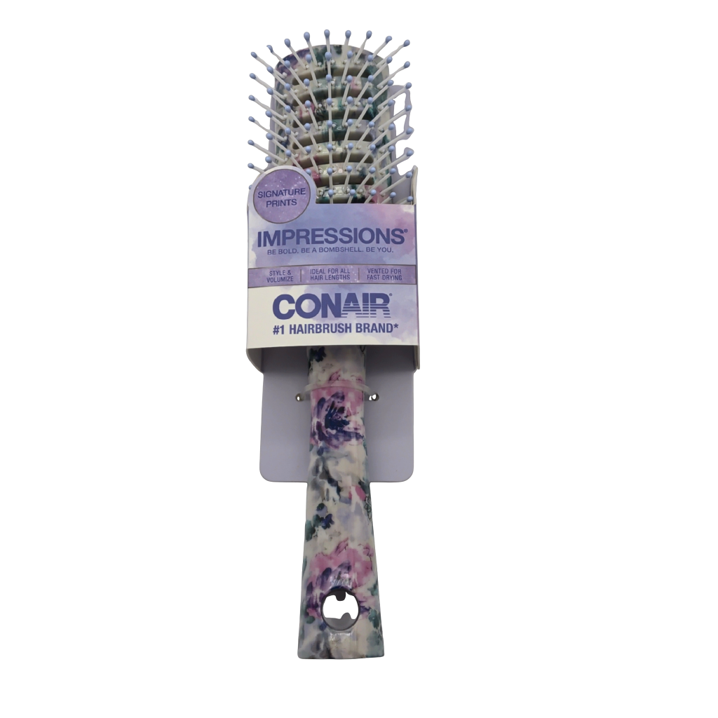 Conair Impressions Signature Print Vented Hairbrush