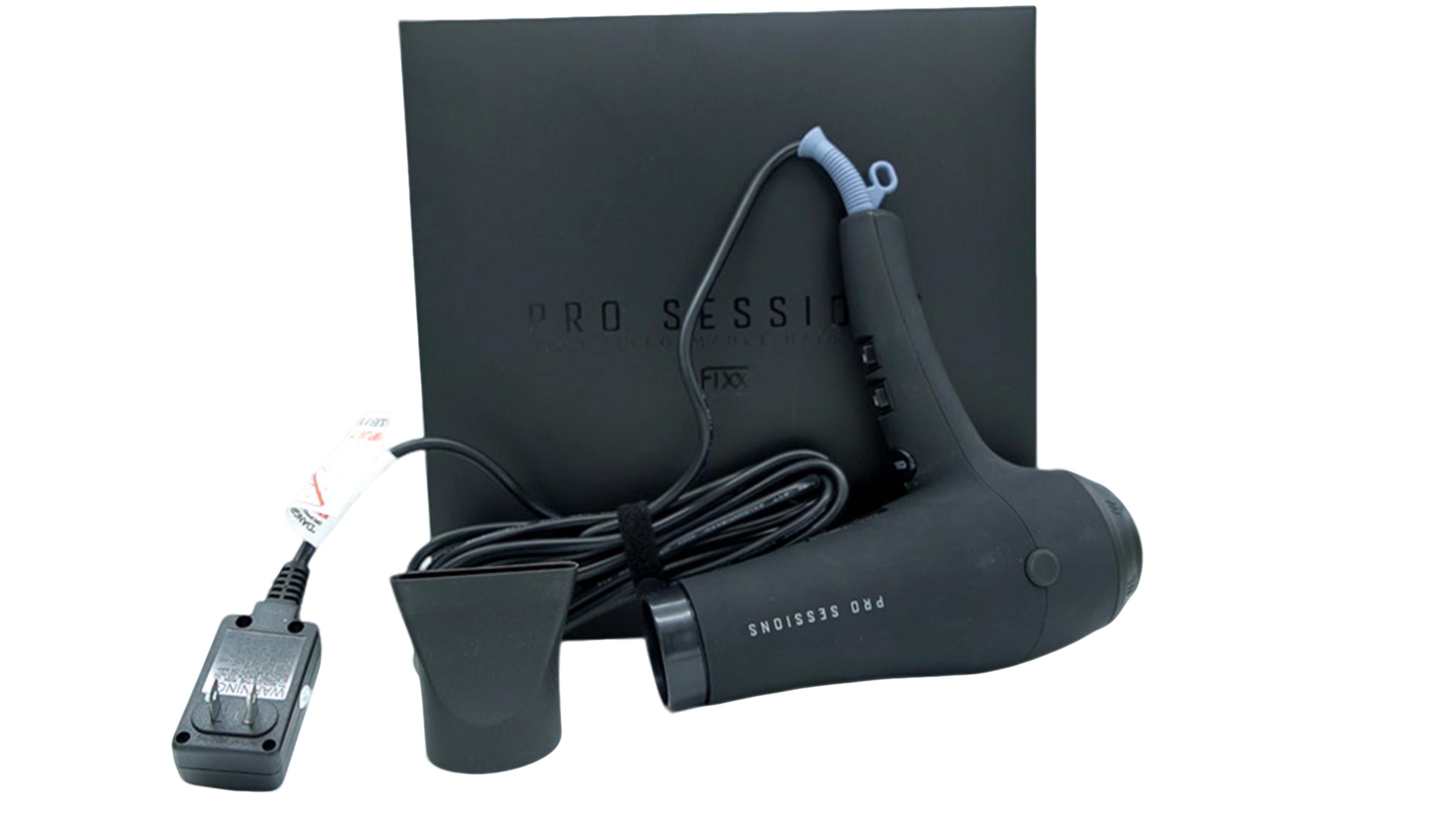 Pro Sessions Fixx High Performance Black Hair Dryer