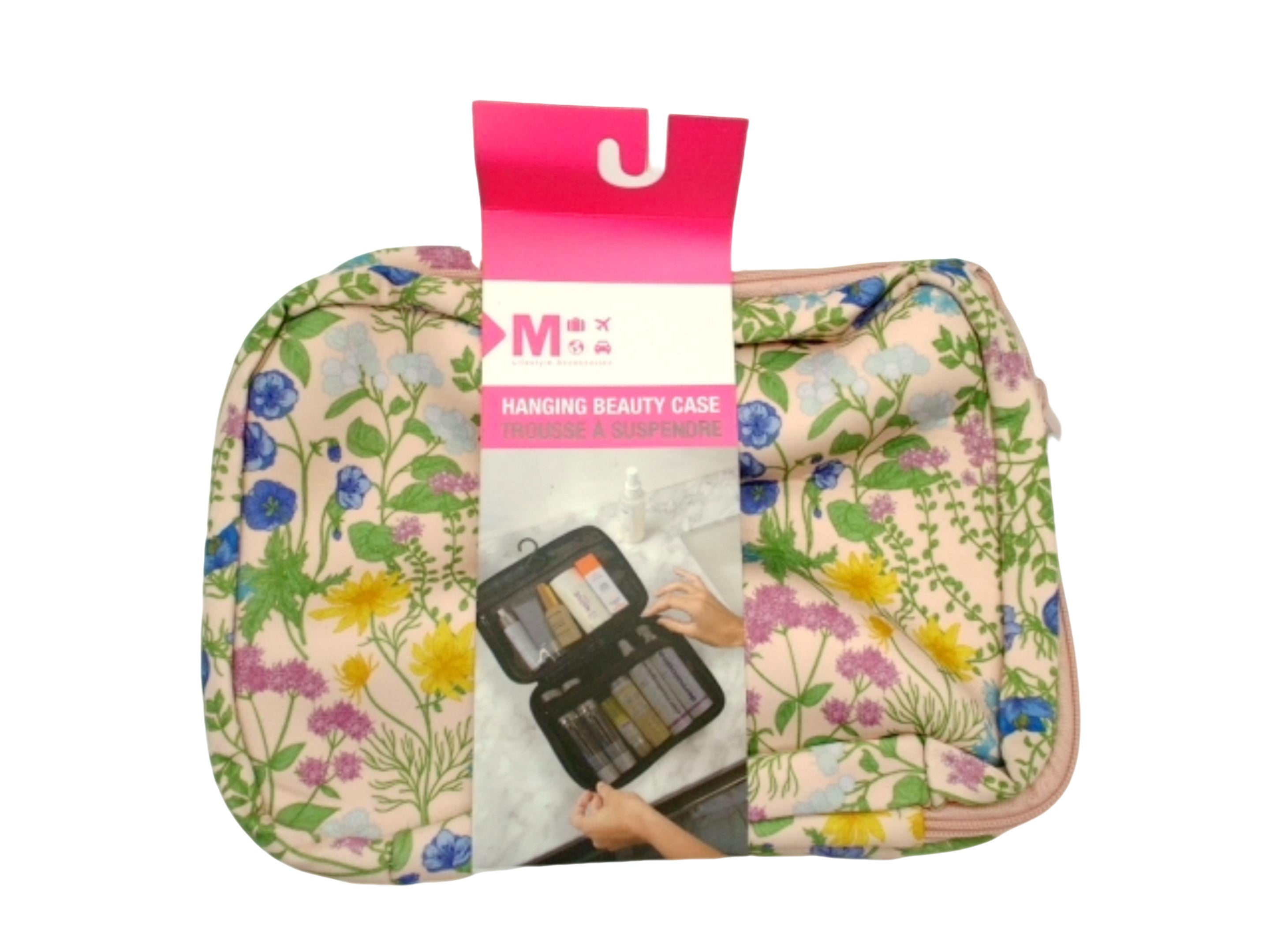 Wildflowers Hanging Toiletry Bag - M Lifestyle Accessories