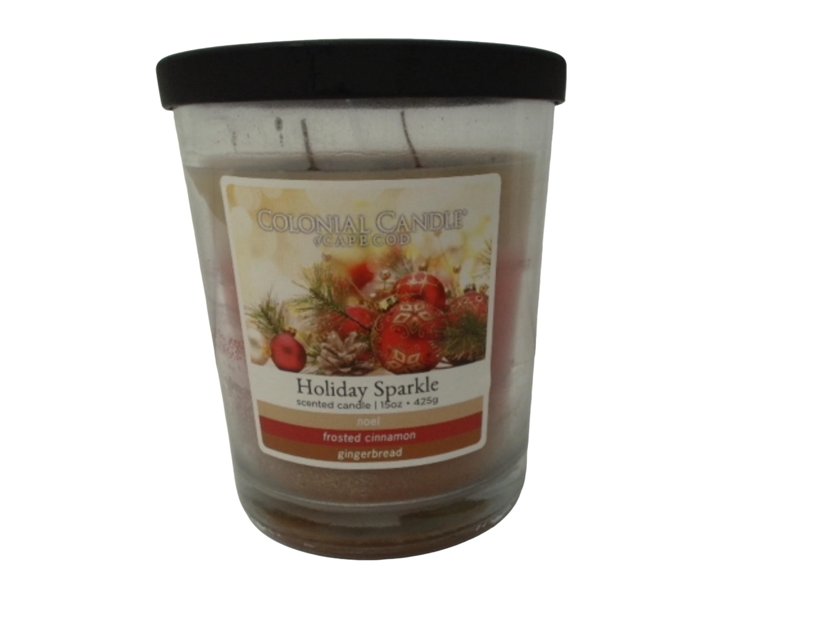 Jar Candle 15oz. Holiday Sparkle Colonial Candle - Brantford Surplus