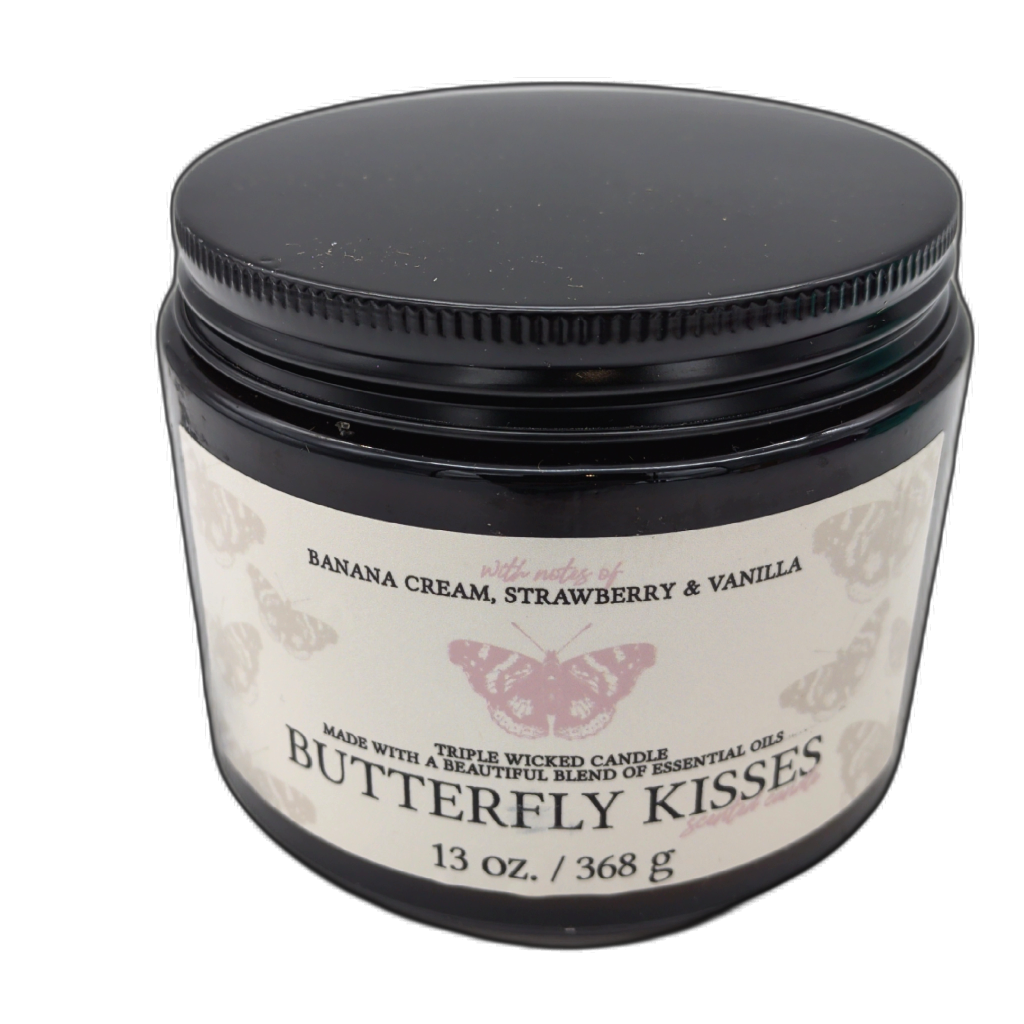 Butterfly Kisses Scented Jar Candle 13oz