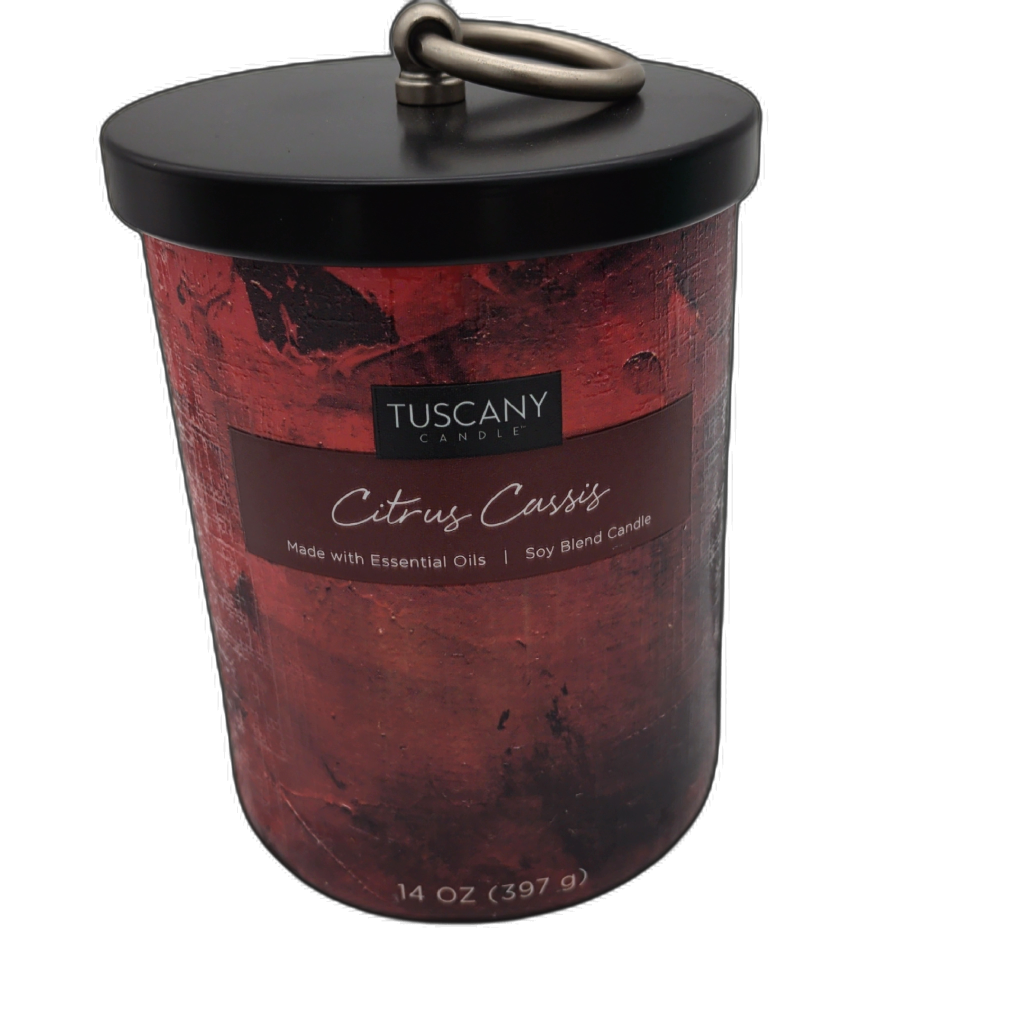 Tuscany Citrus Cassis 14oz Scented Jar Candle