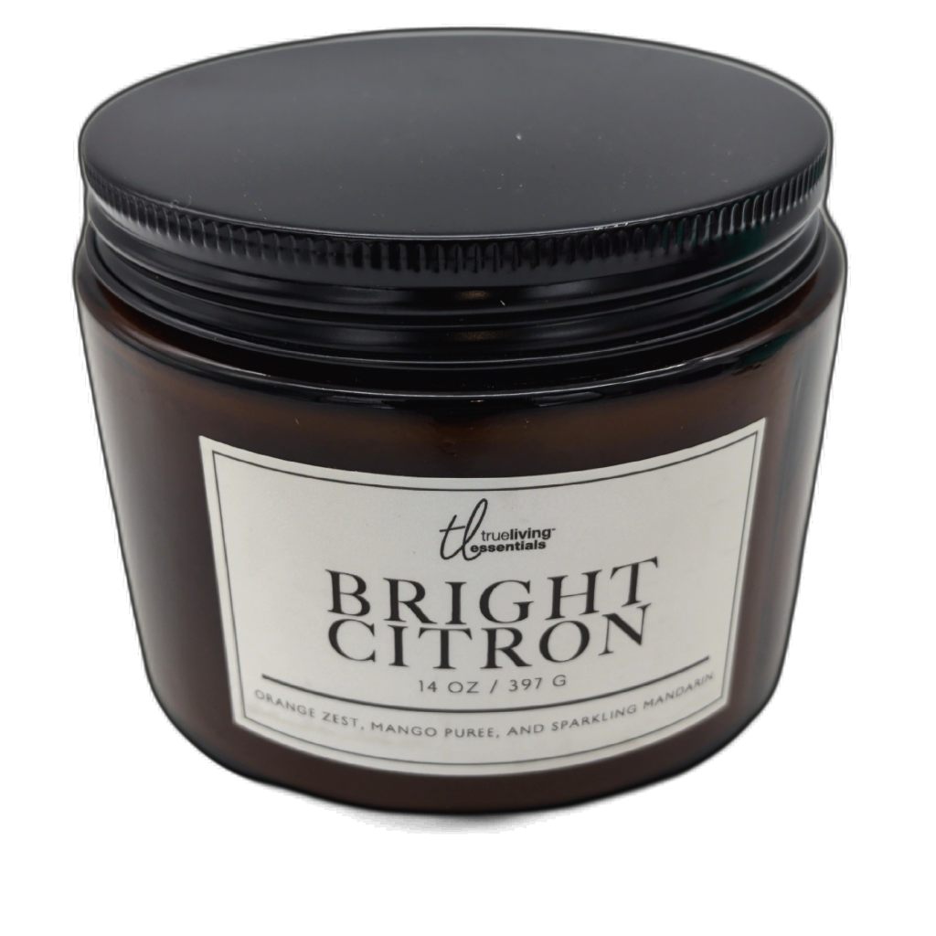 Travelling Essentials Bright Citron 14oz Jar Candle