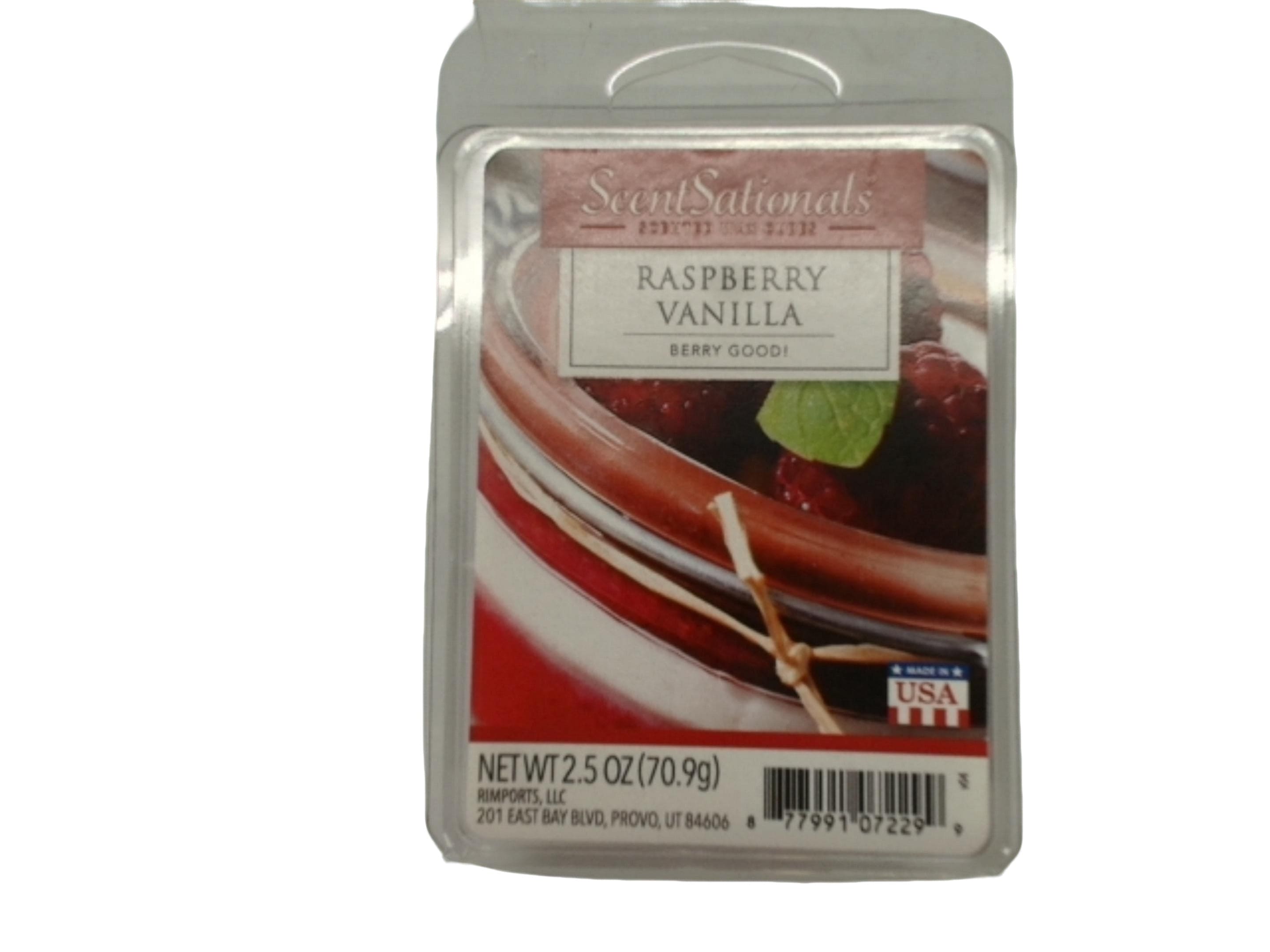 Wax Melts 2.5oz. Raspberry Vanilla Scentsationals - Brantford Surplus