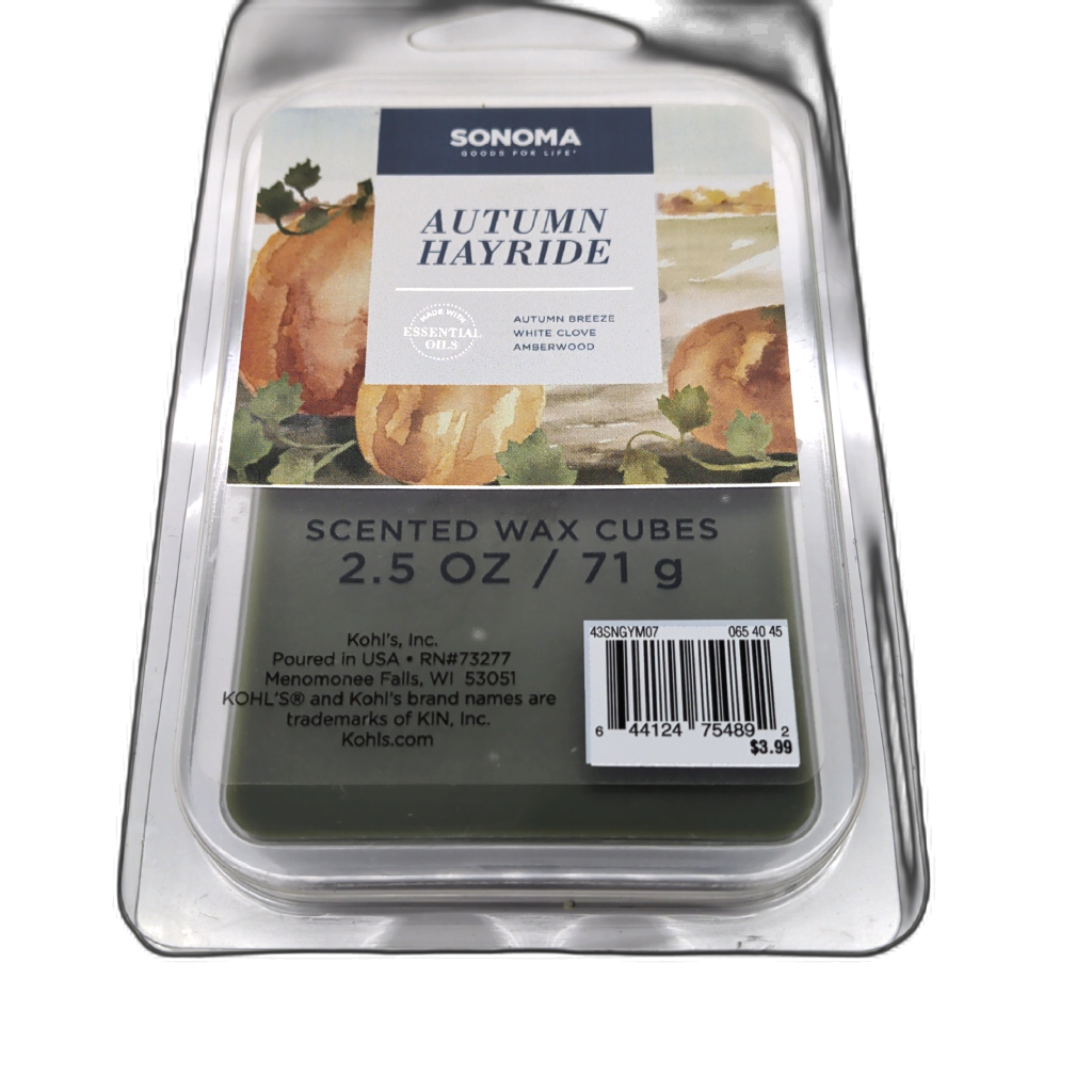 Sonoma Autumn Hayride 2.5oz Wax Melts