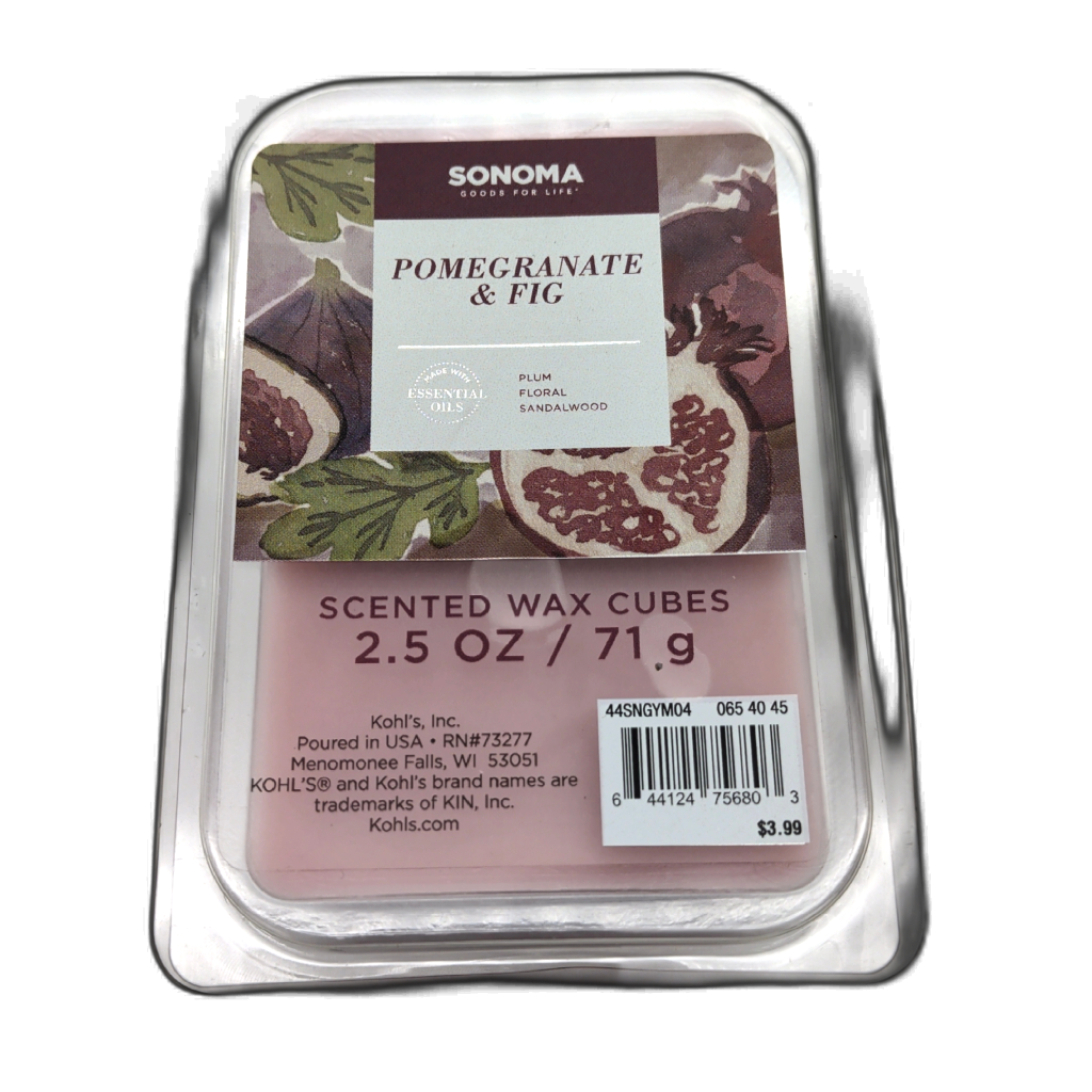 Sonoma Pomegranate and Fig 2.5oz Wax Melts