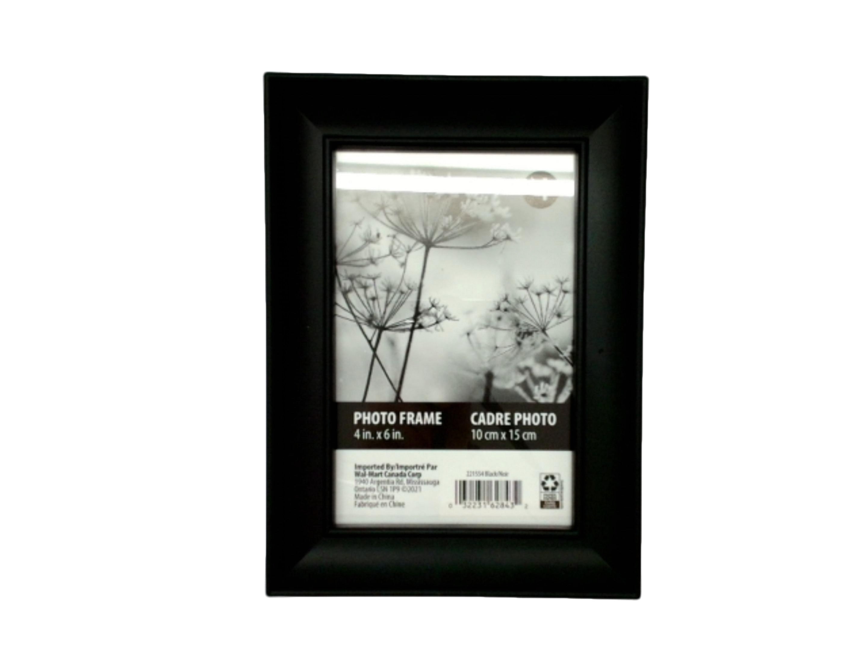 Photo Frame 4" x 6" Nikolai Black