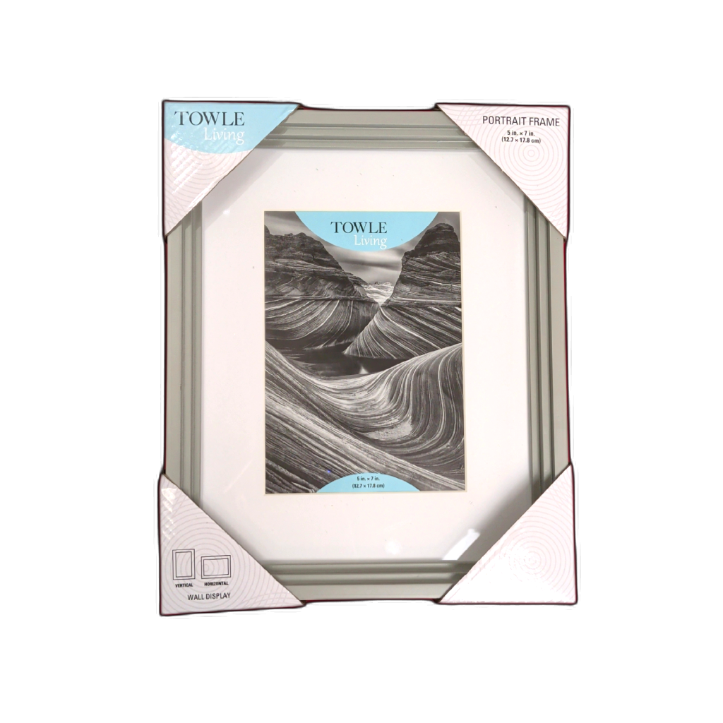 Towle Living 5x7 Grey Picture Frame