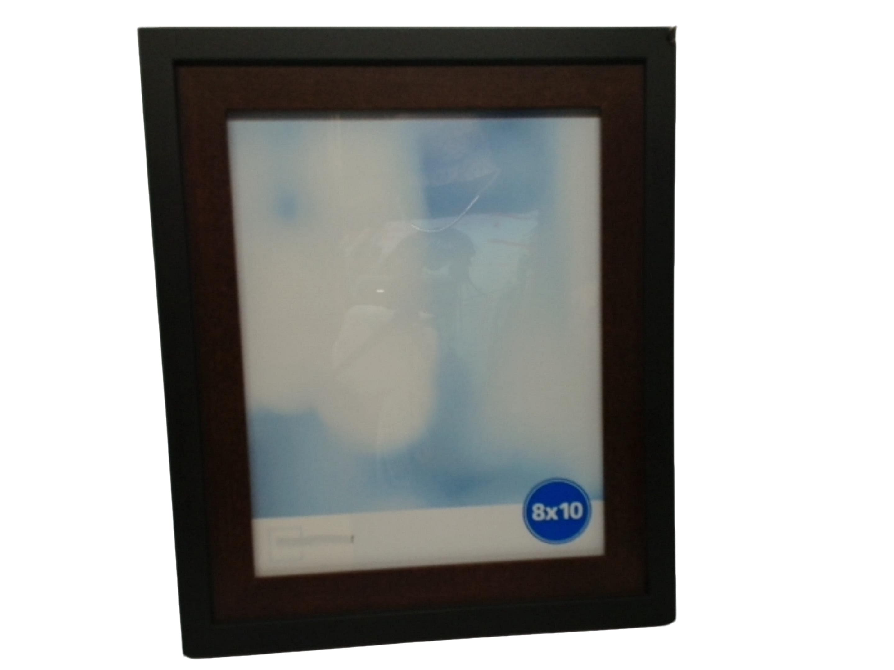 Picture Frame 8" x 10" Two Tone Black - Brantford Surplus