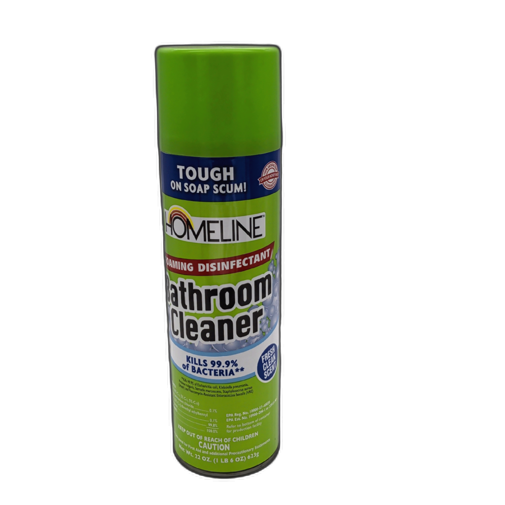 Homeline Foaming Disinfectant Bathroom Cleaner 623g