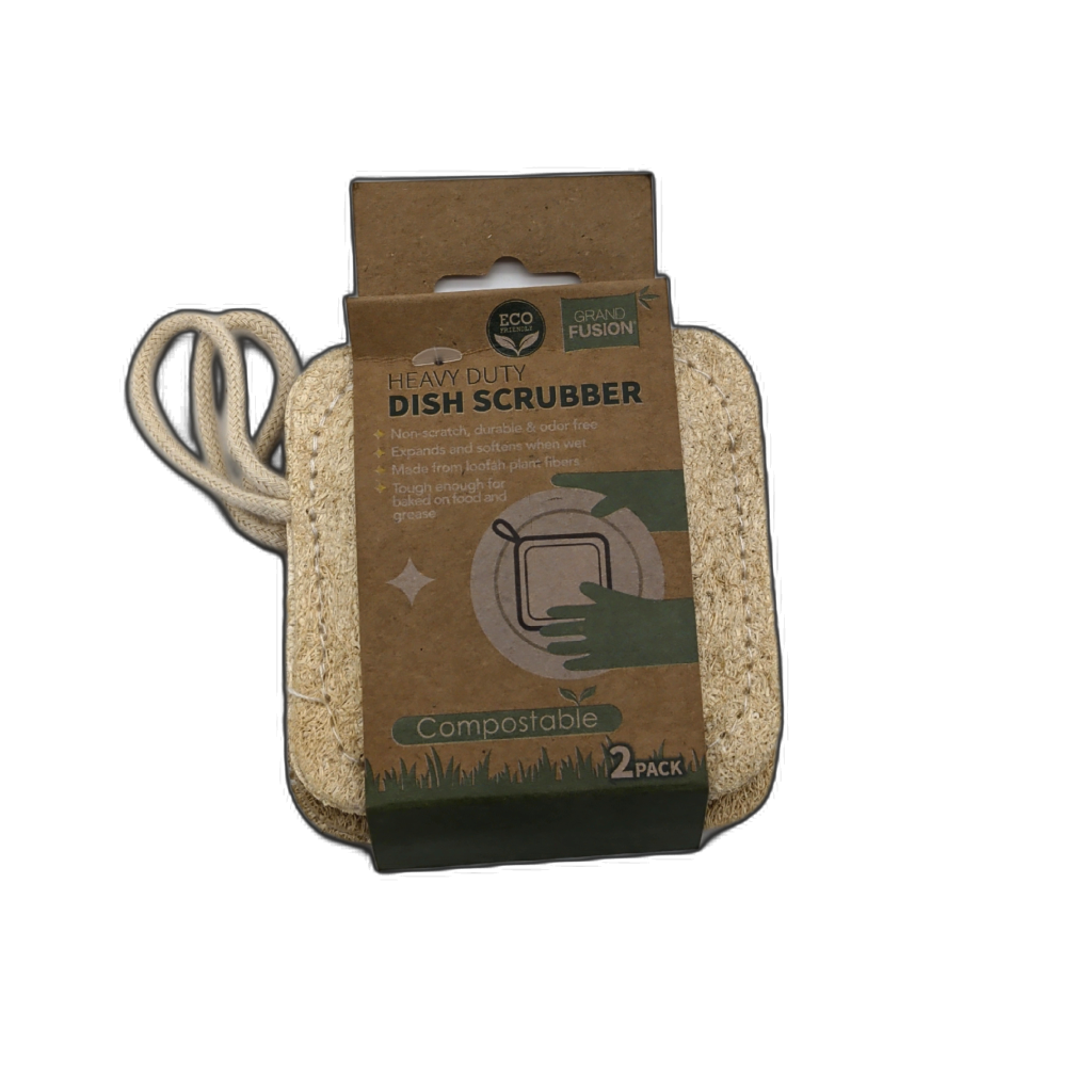 Heavy Duty Dish Scrubber 2pk. Grand Fusion