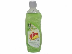 Vim Revitalizing Green Tea and Chamomile dish soap 400mL bottle