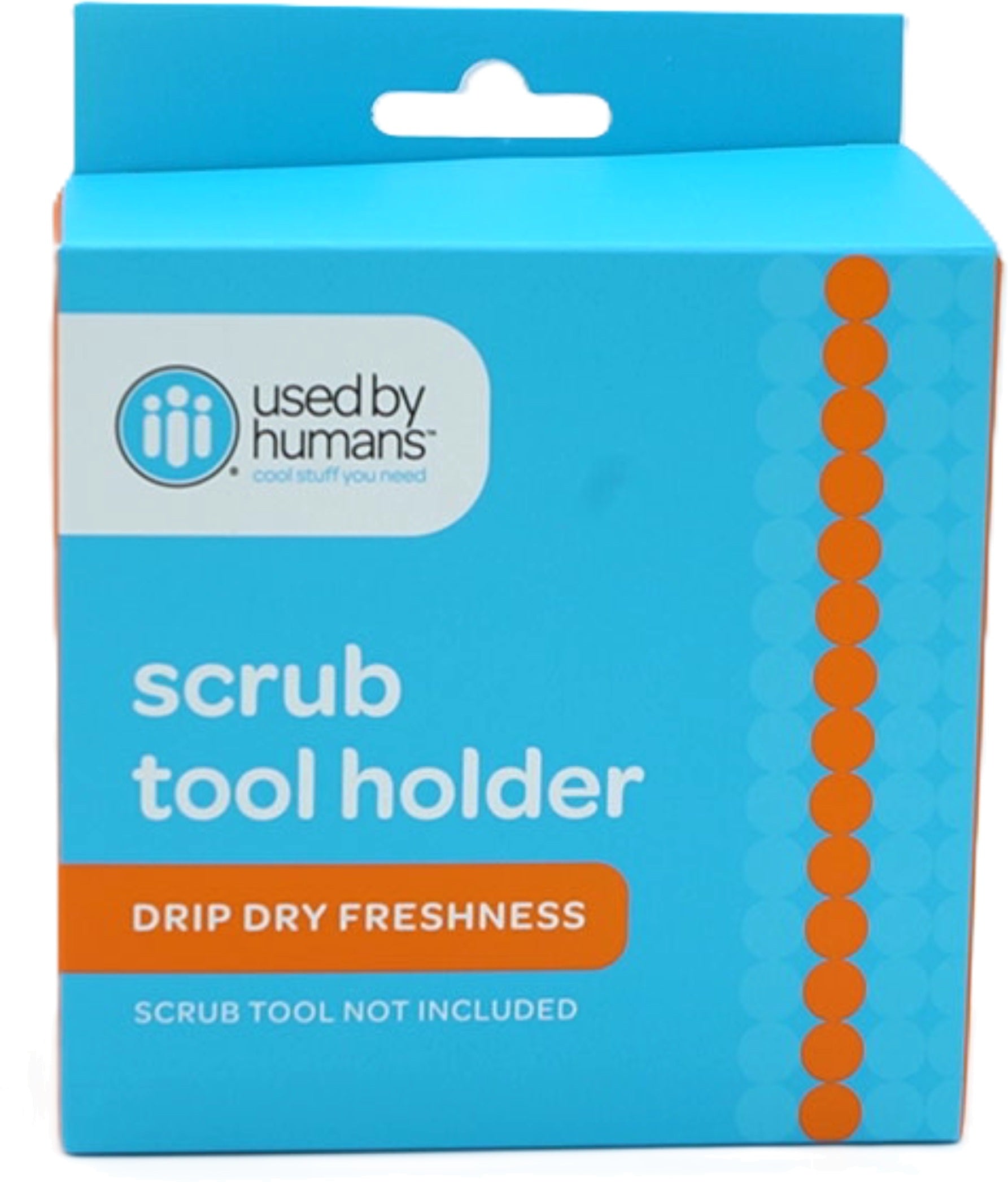 Used By Humans Drip Dry Scrub Tool Holder