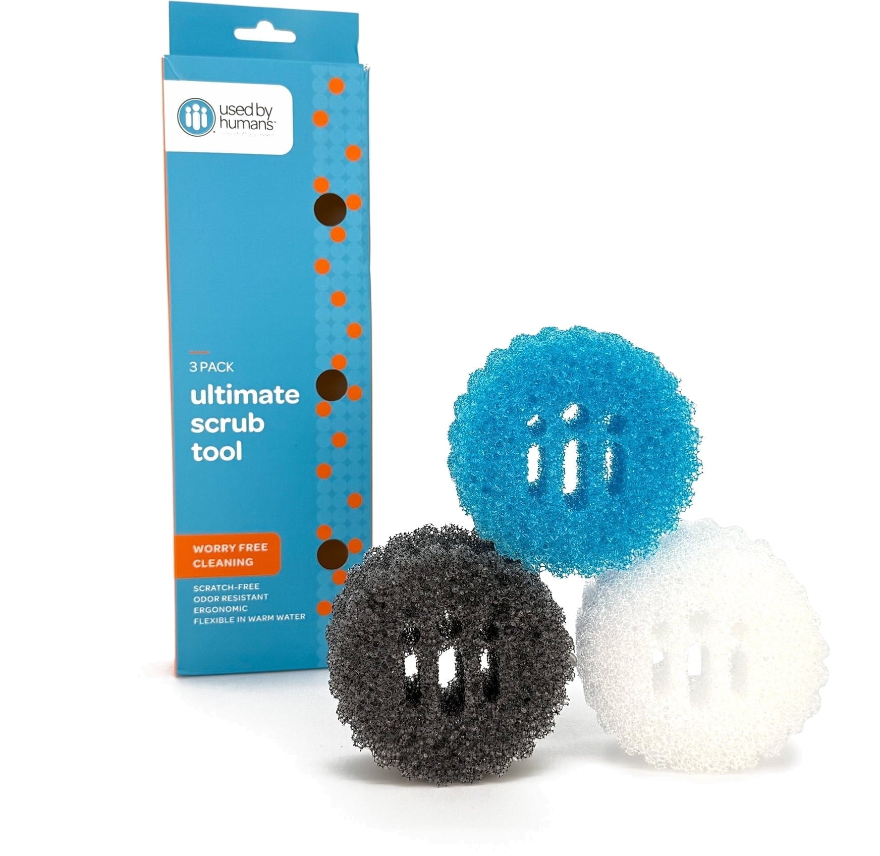 Used By Humans Ultimate Scrub Tool 3 Pack