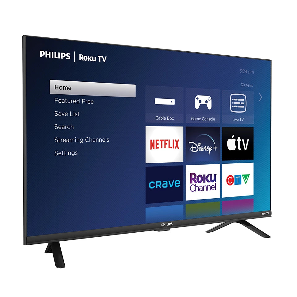 Philips roku Smart tv 32" (Refurbished)