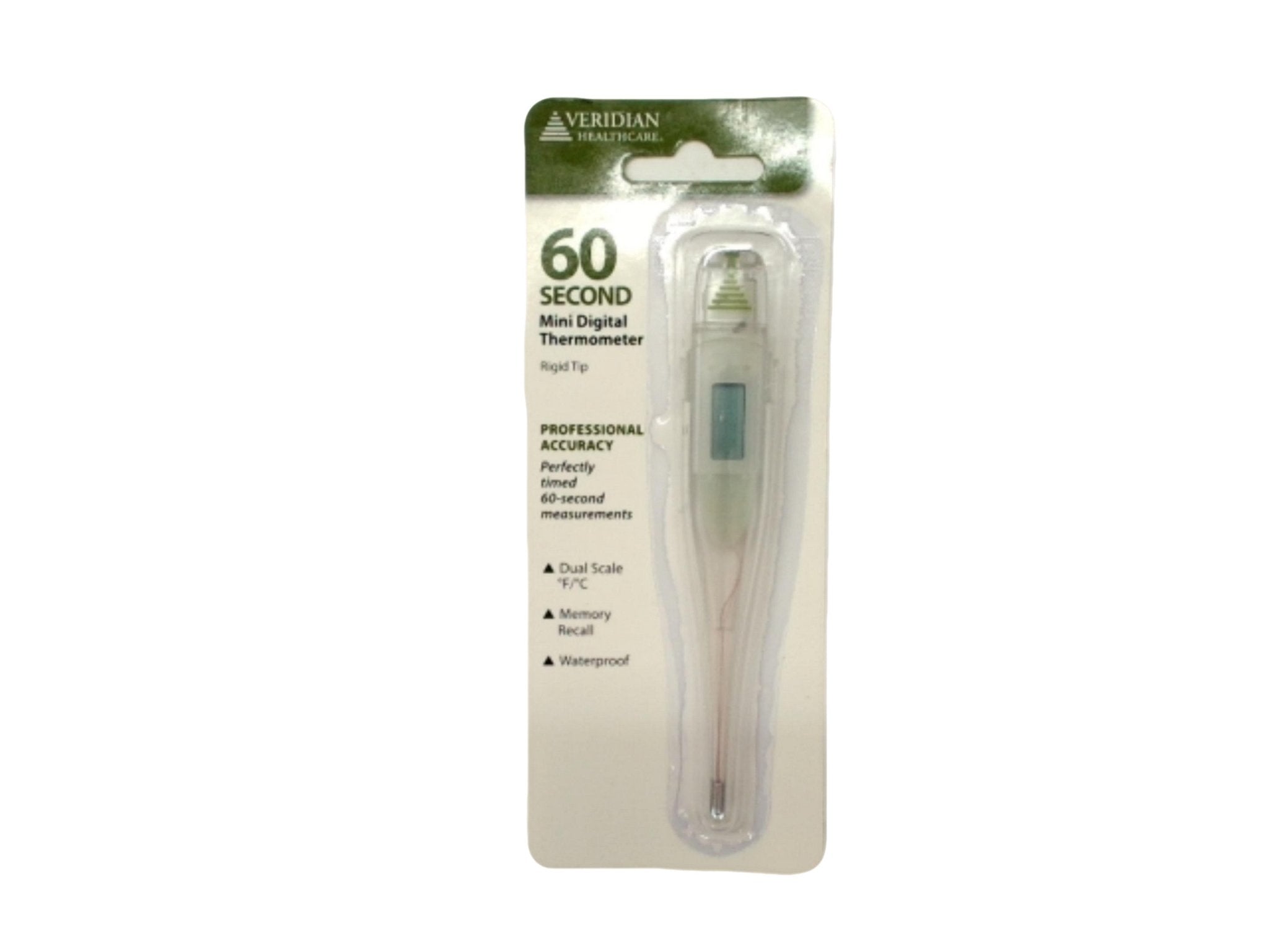 60 Second Mini Digital Thermometer Veridian Healthcare - Brantford Surplus