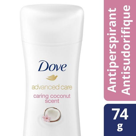 Dove Advanced Care Coconut Deodorant - 74g Long-Lasting