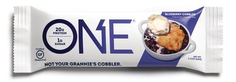ONE Protein Bar Blueberry Cobbler 60g 20g protein