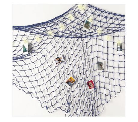 Digipower LED Photo Clip String Lights with Decorative Net