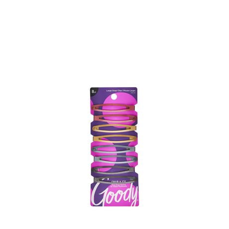 Goody Snap & Go Large Snap Clips 8 Pack — packaging
