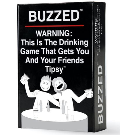 Buzzed Card Drinking Game - Fun Party Game for Adults