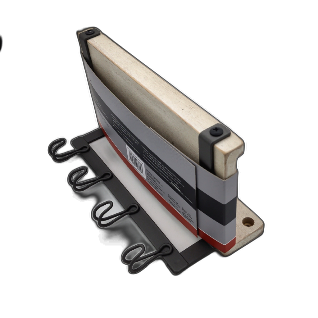 Valet Station & 4 Hook Key Rack 4.5" x
