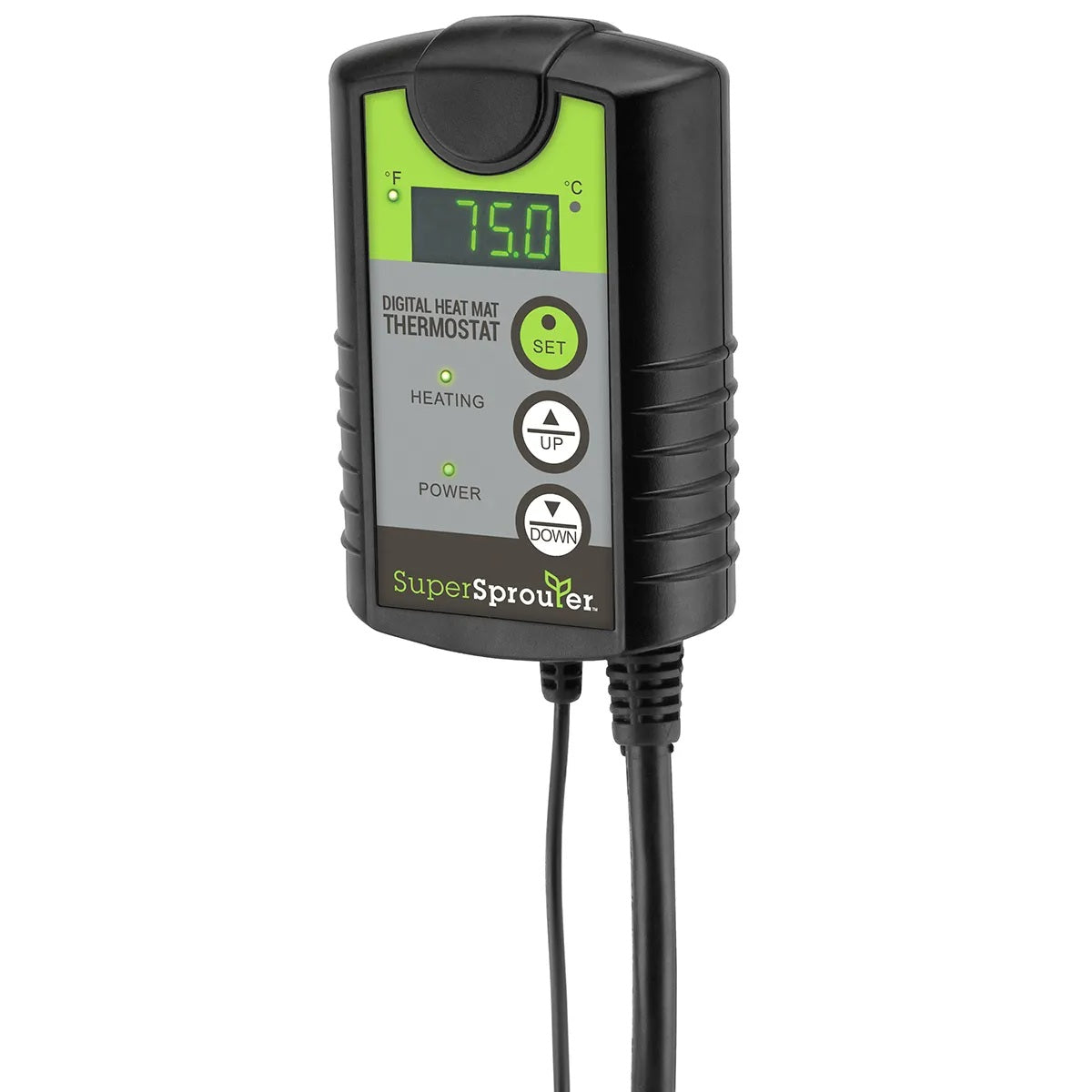 Super Sprouter Digital Thermostat Heat Mat for Seedlings