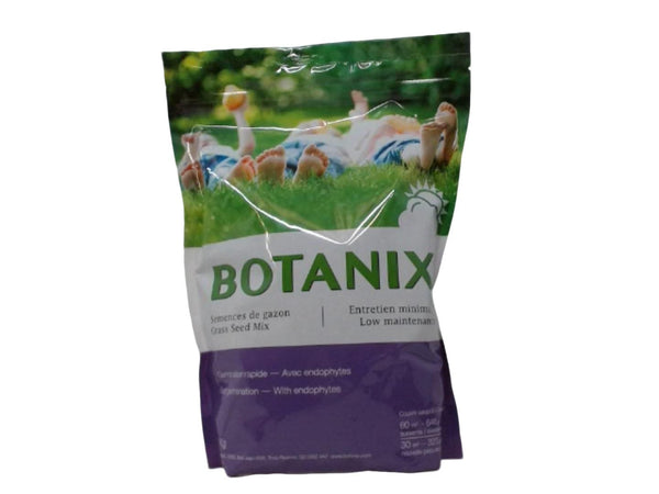 Grass Seed Mix Low Maintenance 1kg. Botanix