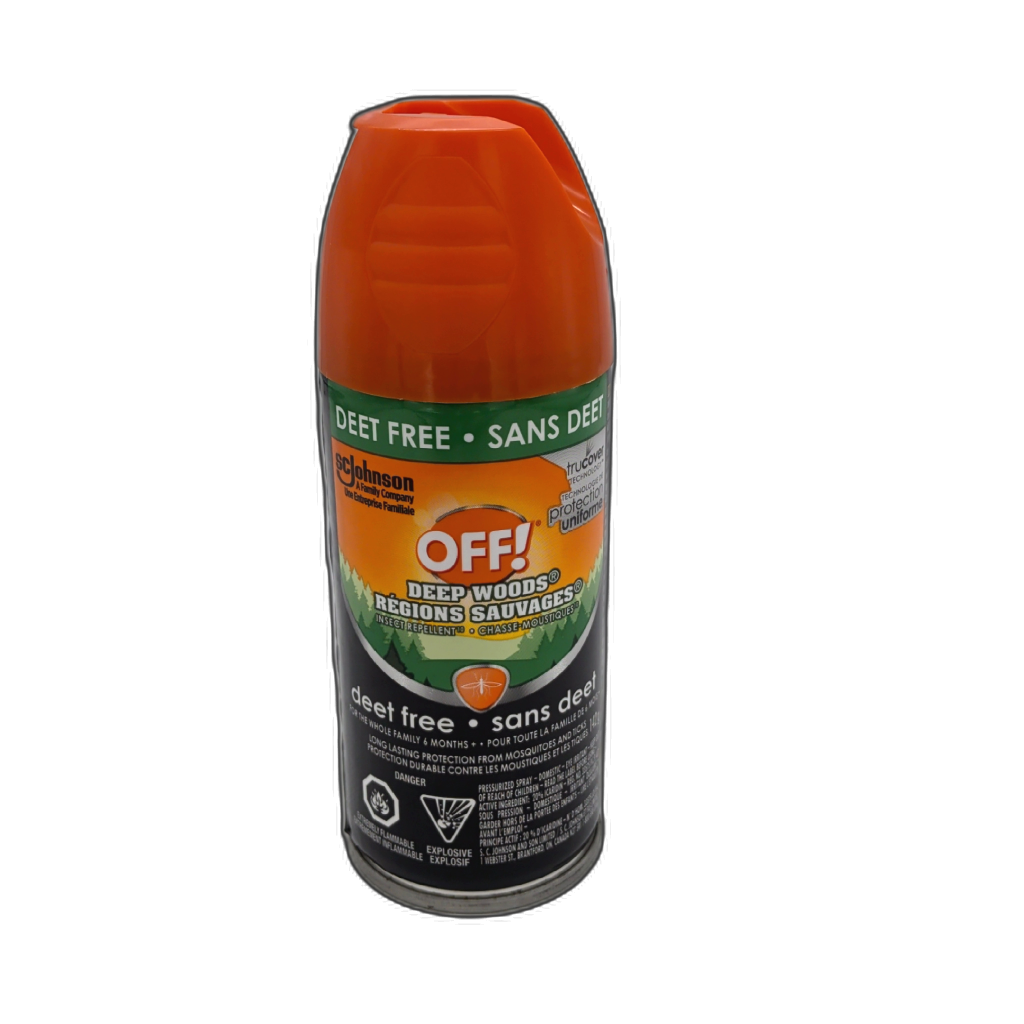 OFF! Deep Woods DEET-Free Aerosol Insect Repellent 142g