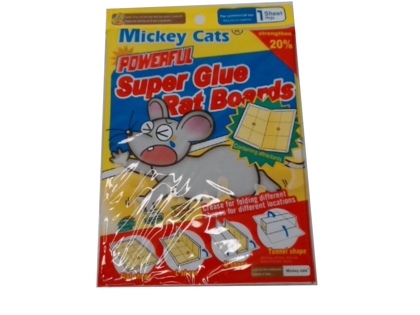 Super Glue Rat Boards Powerful Mickey Cats - Brantford Surplus