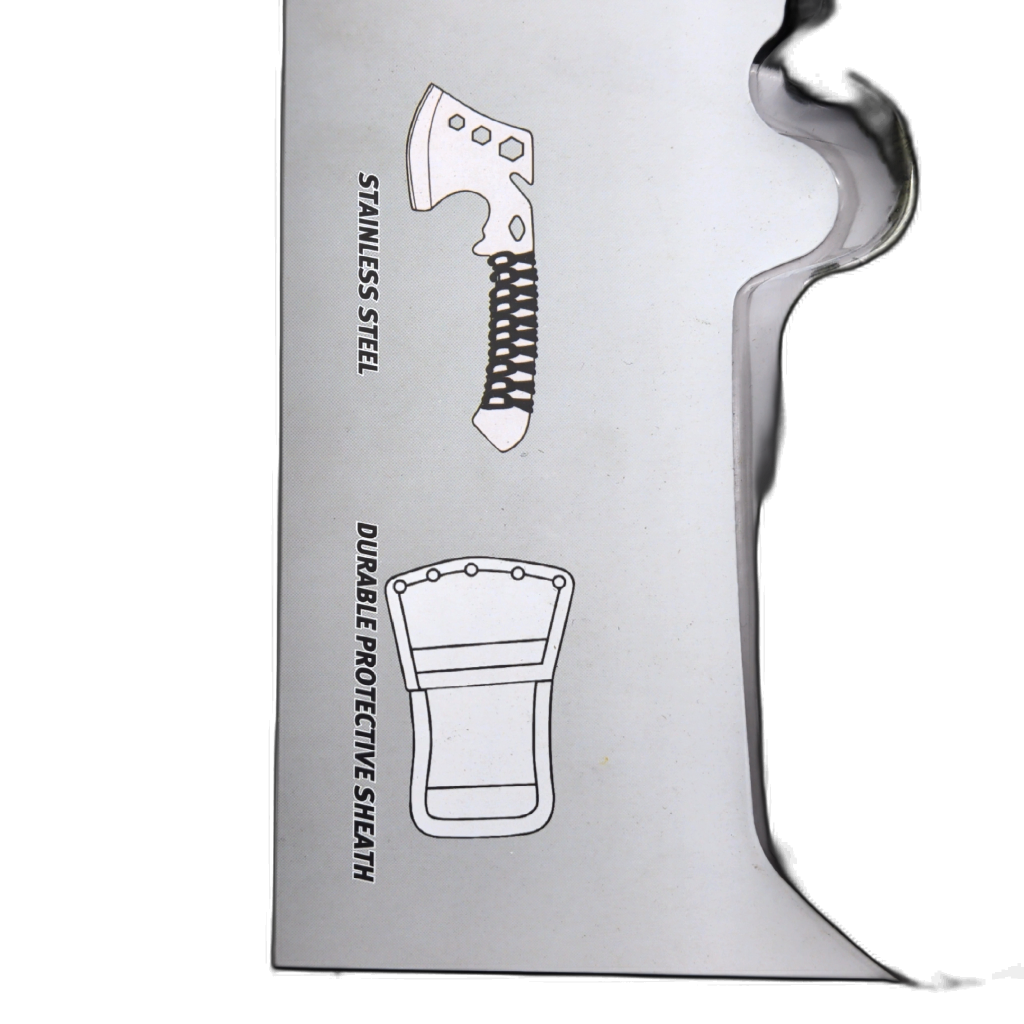Mossy Oak fixed axe - sheath detail