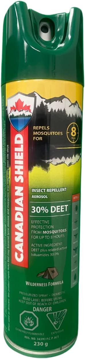 Canadian Shield Insect Repellent 30% DEET Aerosol 230g