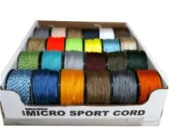 Micro Sport Cord Braided Colours 1.18mm(3/64") x 110ft KWDC