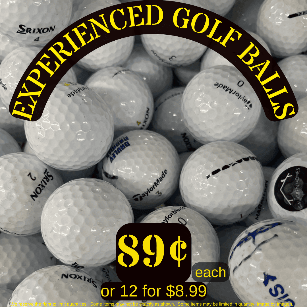 Golf Balls Clean Used Assorted (or 12/$8.99) - Brantford Surplus