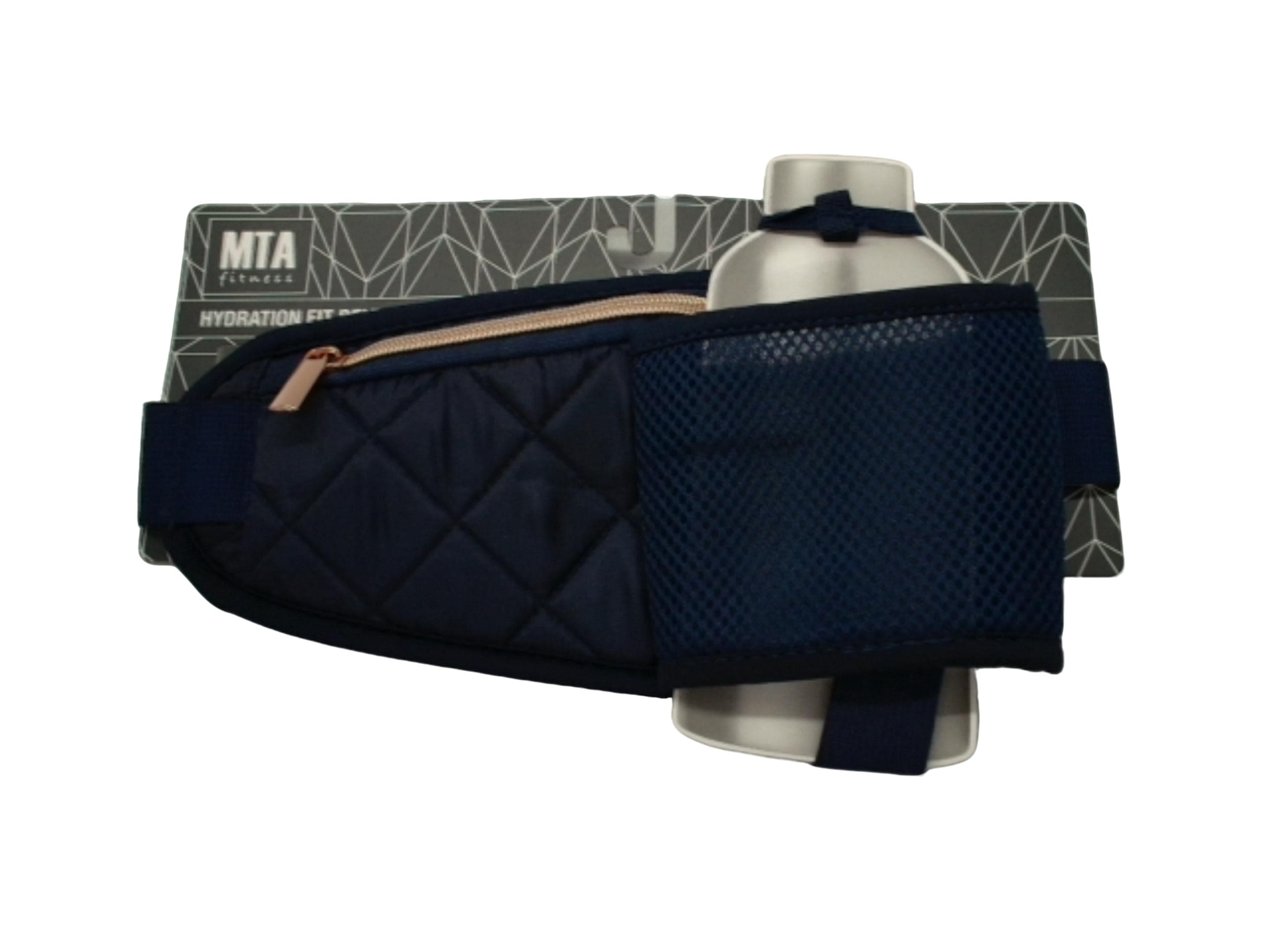 Hydration Fit Belt Navy Blue Mta Fitness - Brantford Surplus