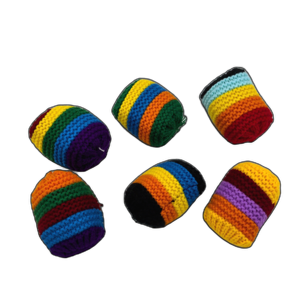 Just For Kicks Knit Footbag, Assorted Colours