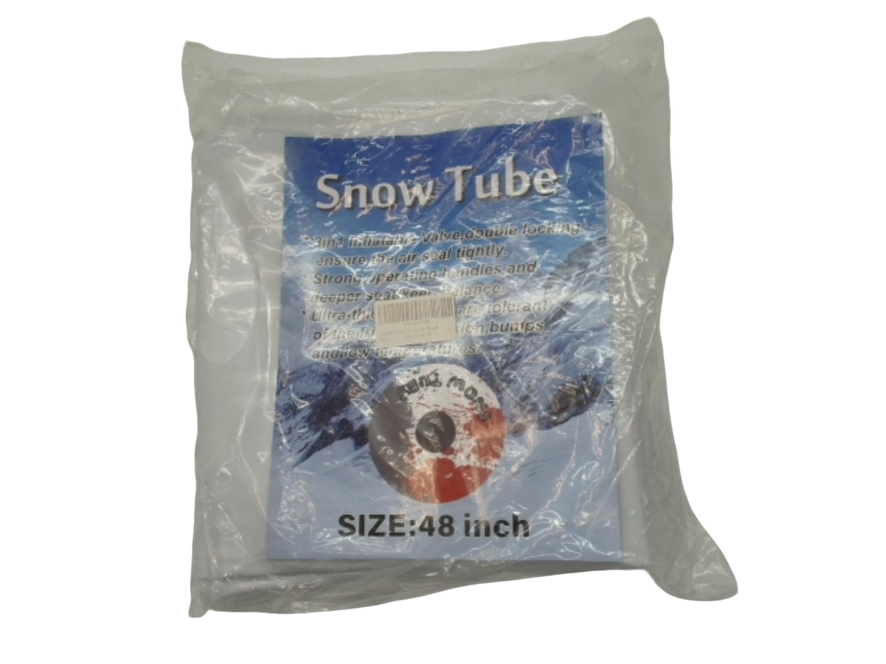 Snow Tube White Inflatable 48 inch - Brantford Surplus