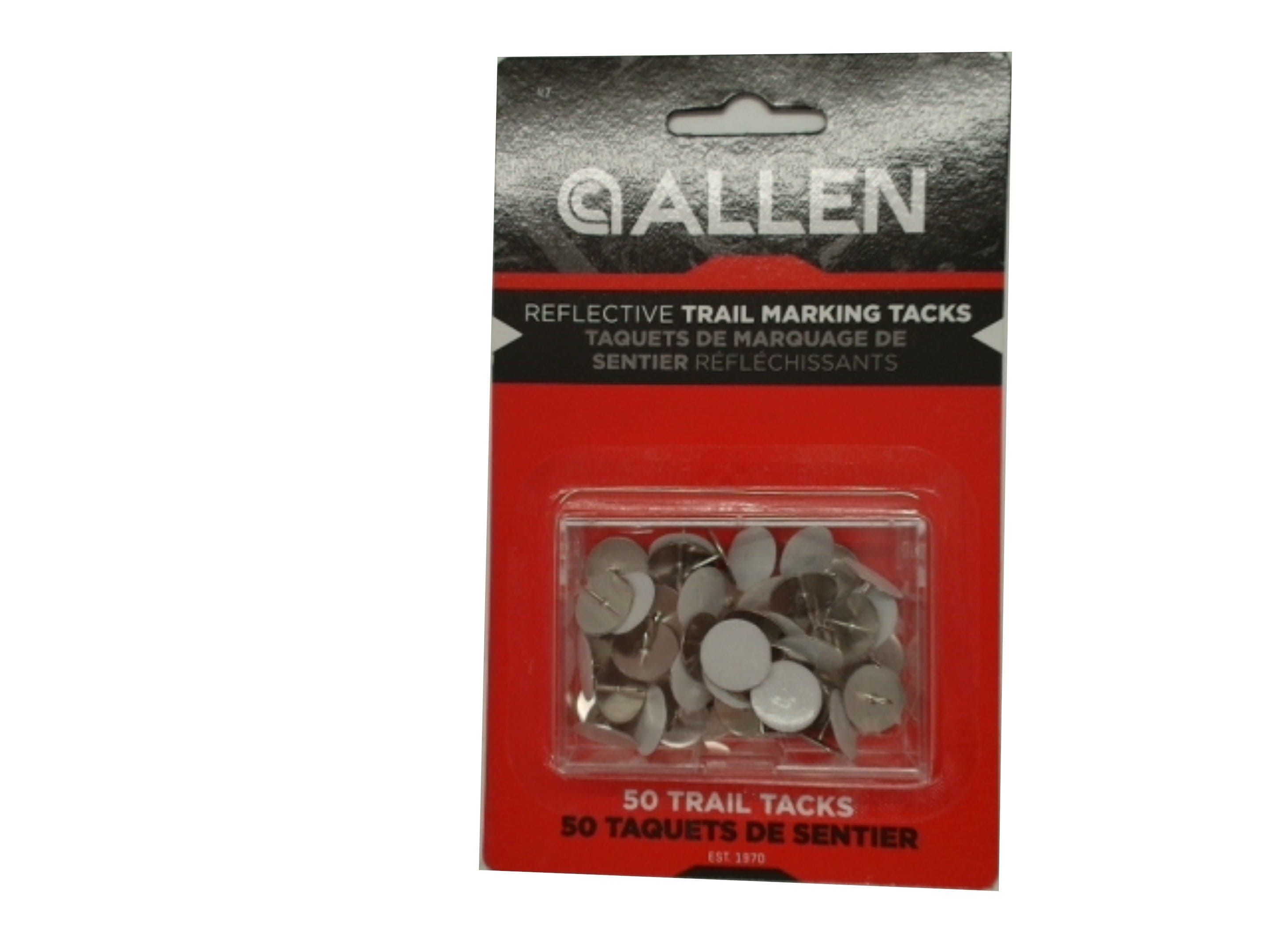 Reflective Trail Marking Tacks 50pk. Allen - Brantford Surplus