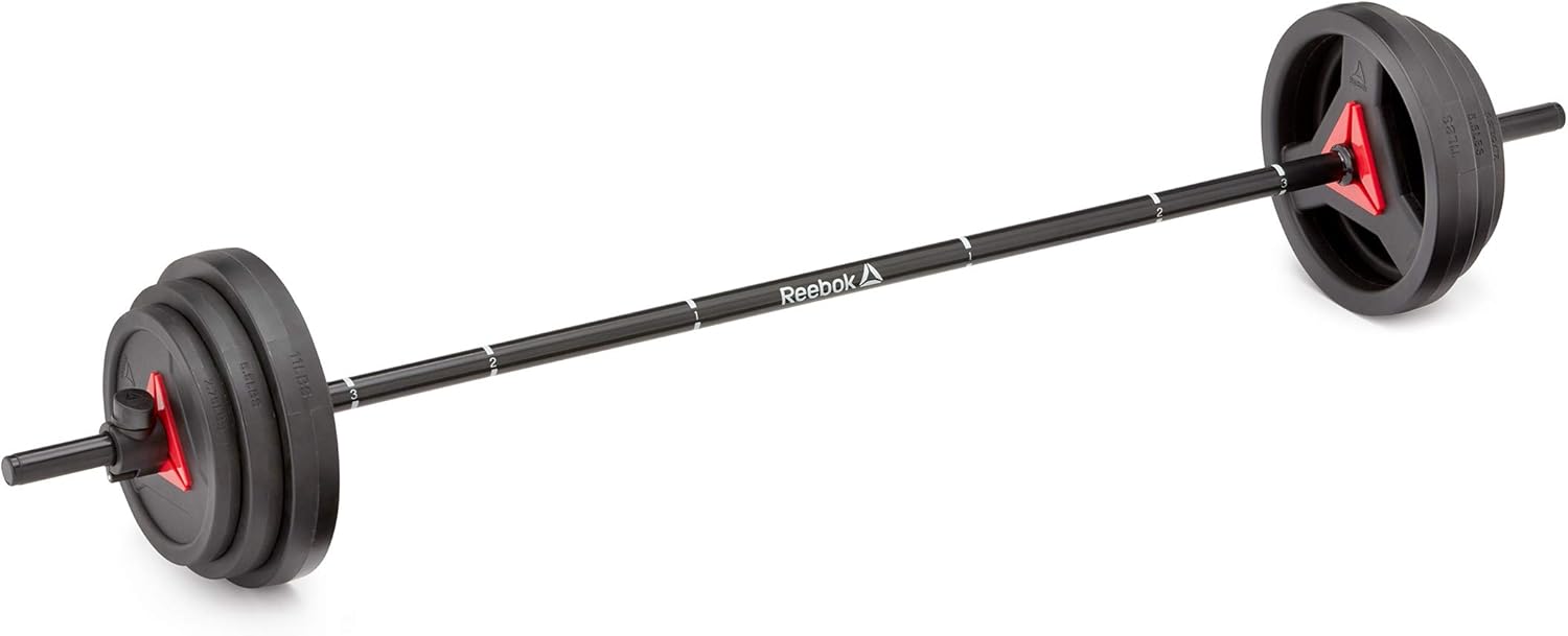 Reebok 44lb Barbell Weight Set with Bar
