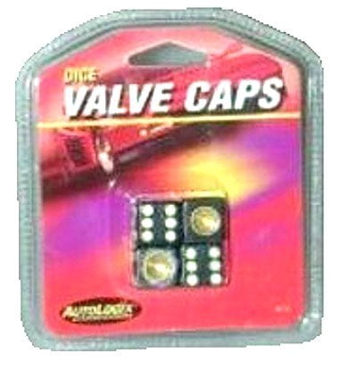 Allison Dice Tire Valve Stem Caps 4-Pack