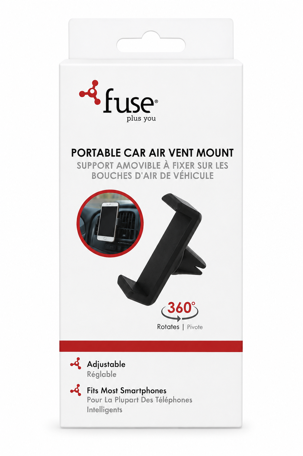 Adjustable Car Air Vent Phone Mount Holder
